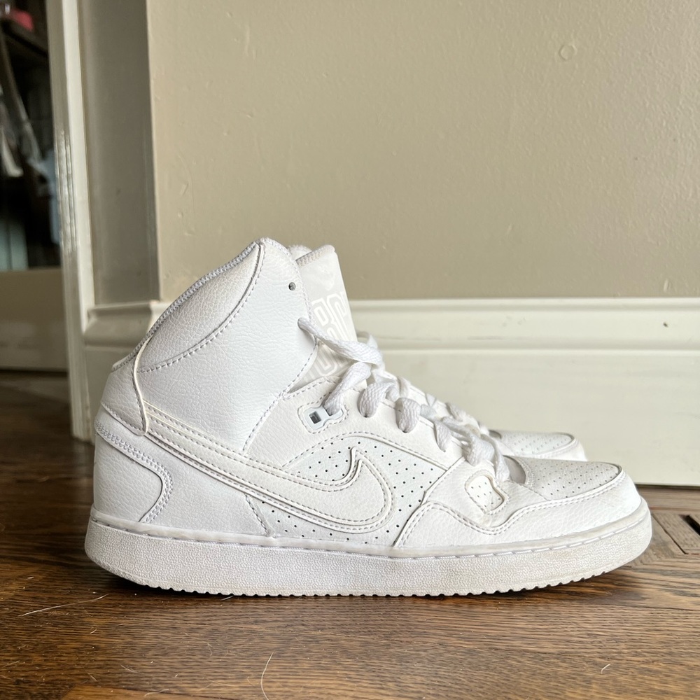 Nike Force High Tops size 7Y youth boys girls white